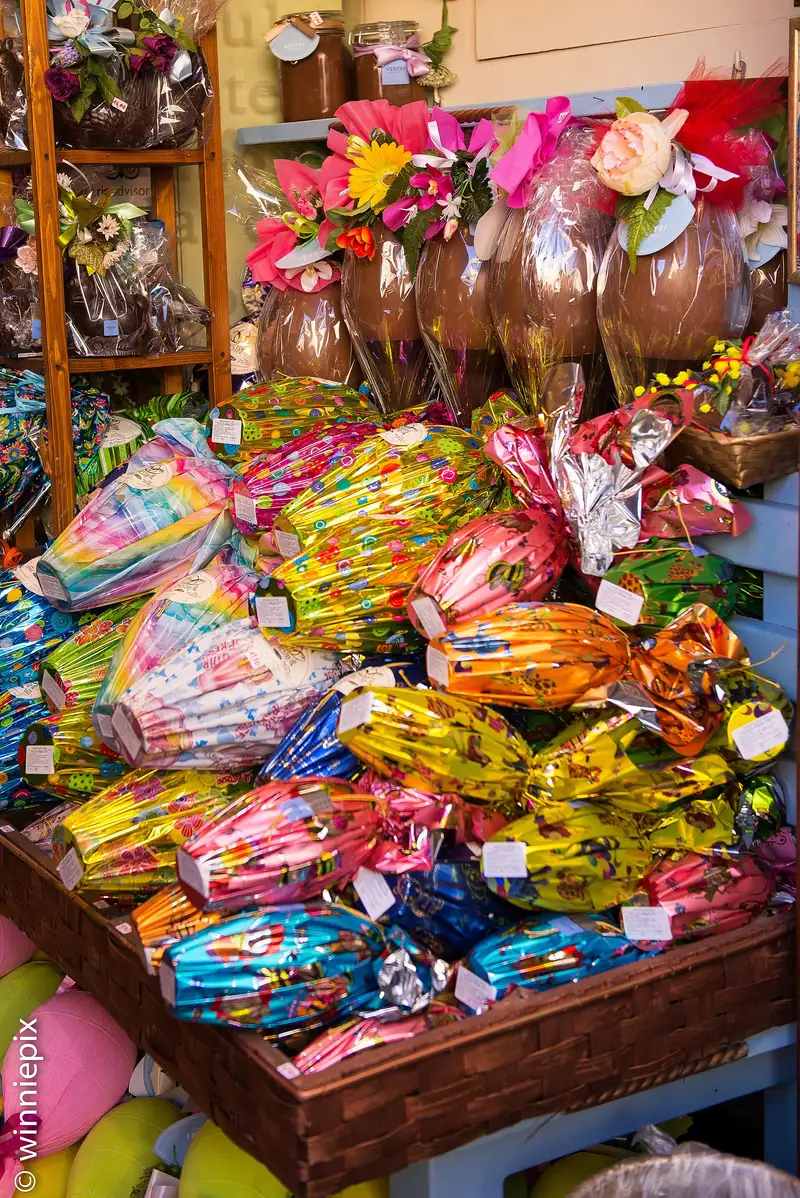 Interno di una cioccolateria a Firenze