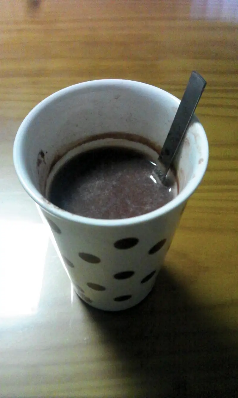 Tazza di cioccolata calda