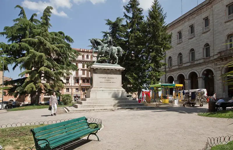 Scorcio del centro storico di Perugia