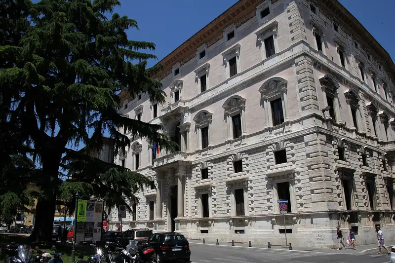 Palazzo Cesaroni nel centro storico di Perugia