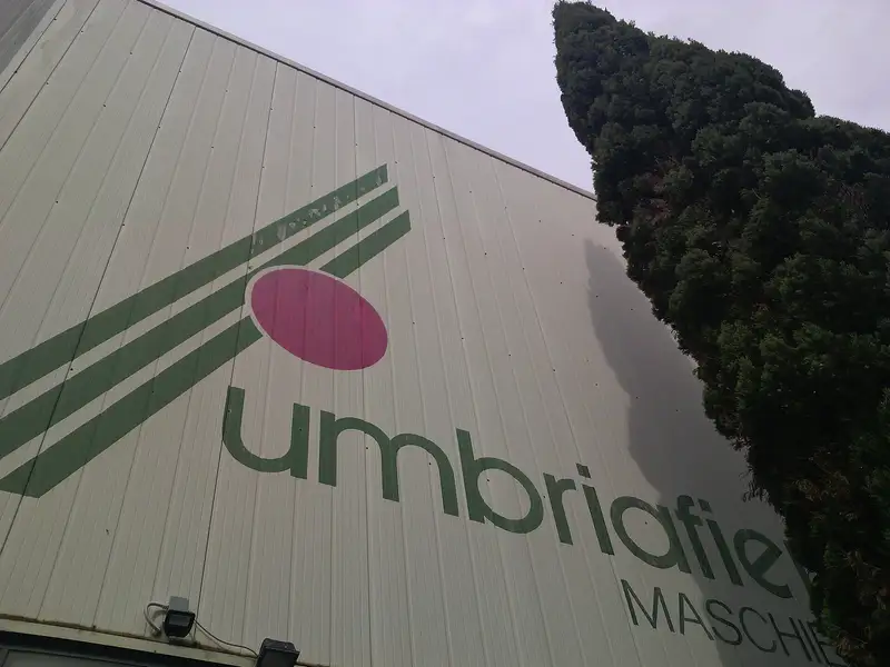 Il polo fieristico Umbriafiere a Bastia Umbra in una foto del novembre 2018